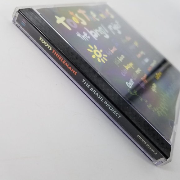 Toots Thielemans Music CD The Brasil Project 1992 Belgium Jazz Harmonica Whistle - Picture 7 of 8